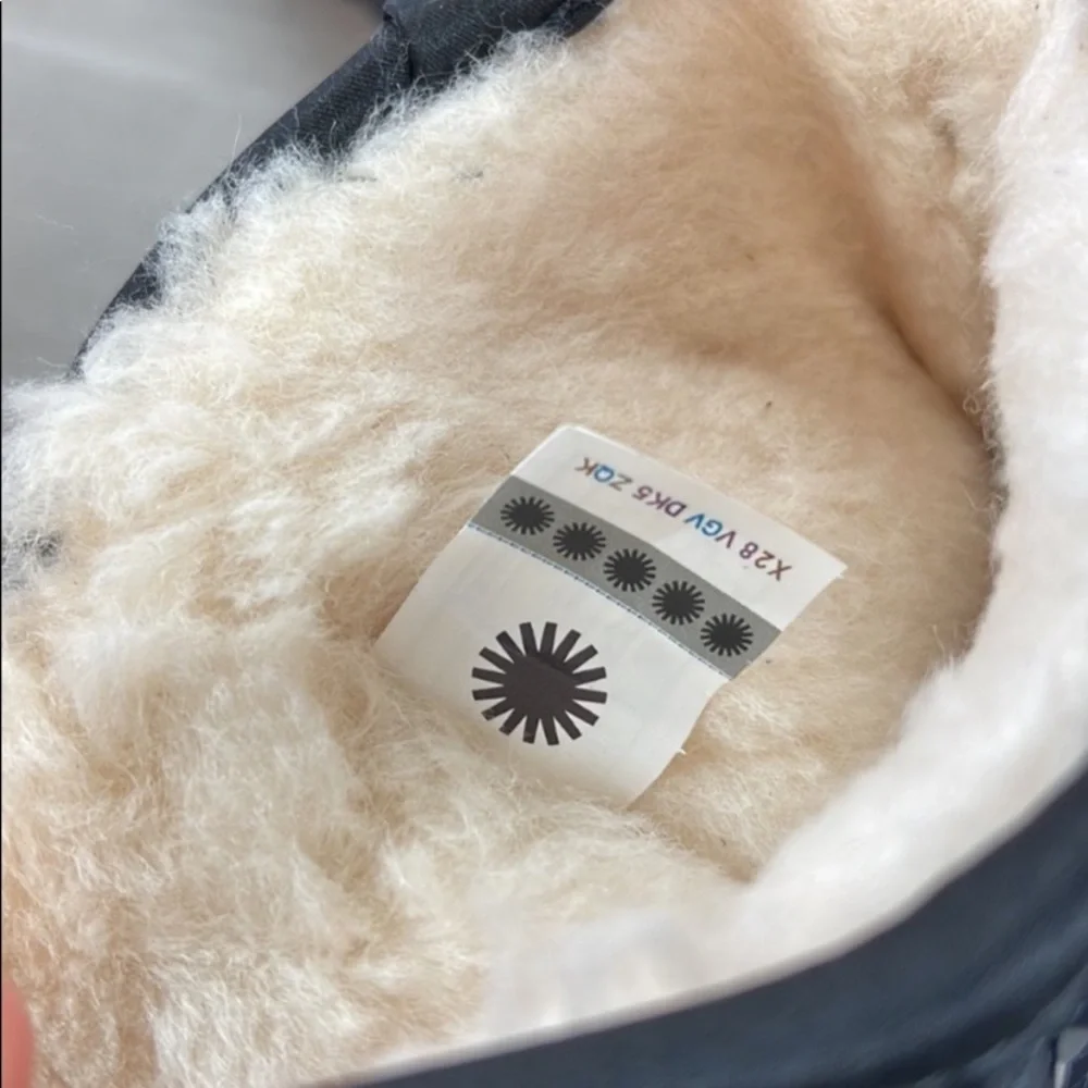 🍁 UGG 🍁 CLASSIC SHORT SEQUIN BLACK BOOTS - Picture 12 of 15